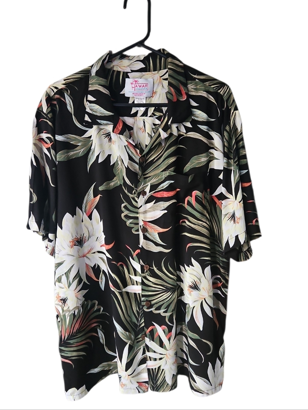 Hawaii Hangover Floral Shirt Mens XL
